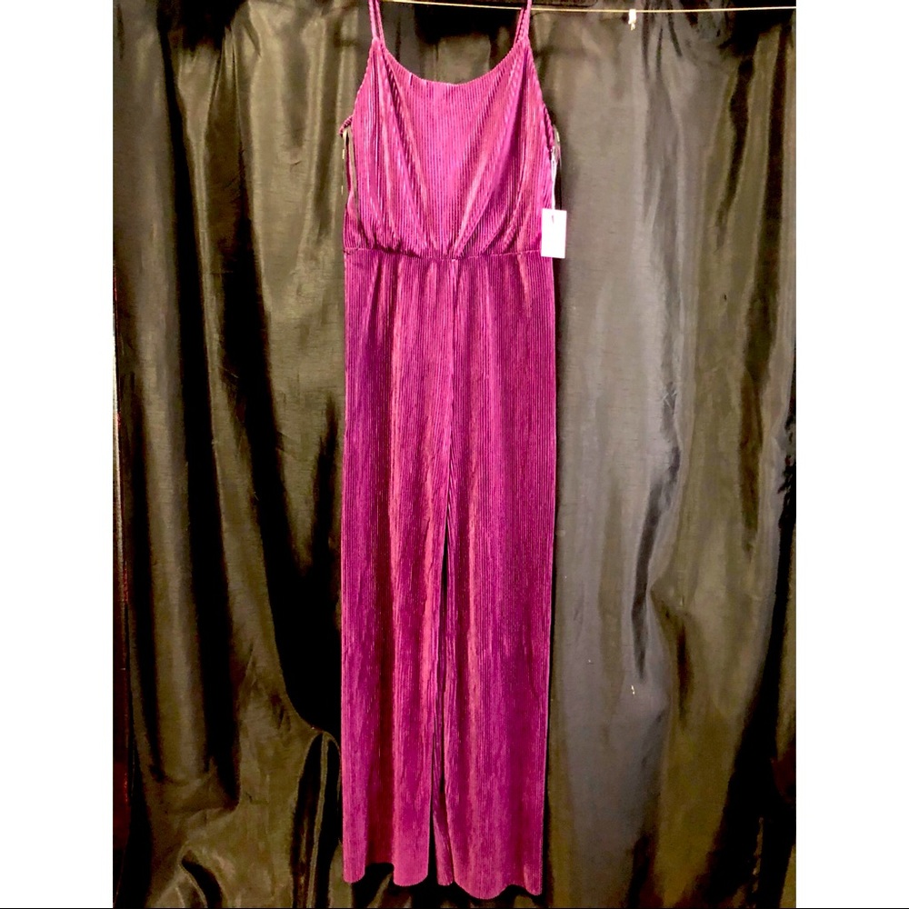 Purple jumpsuit